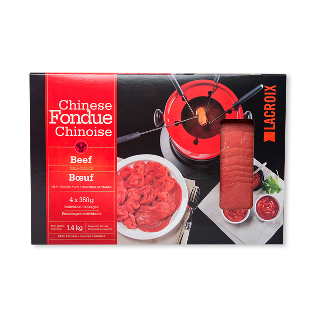 Viandes Lacroix - ​Bœuf tranché mince, format familial