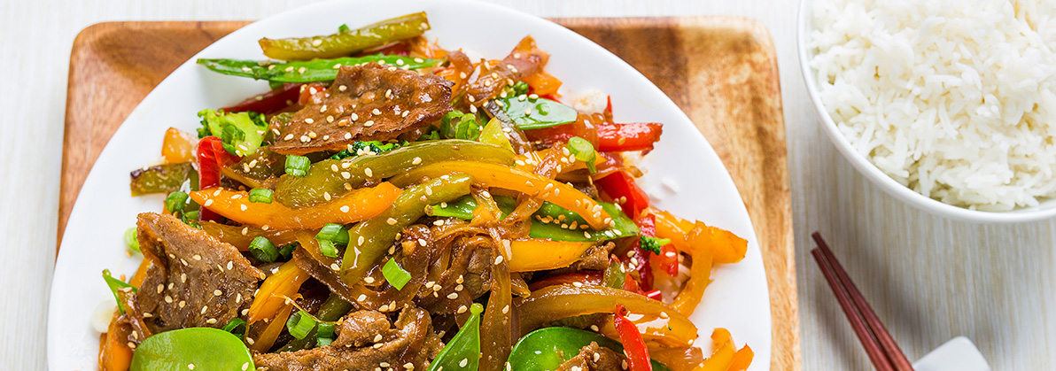 Viandes Lacroix - Sauté au bœuf teriyaki et légumes